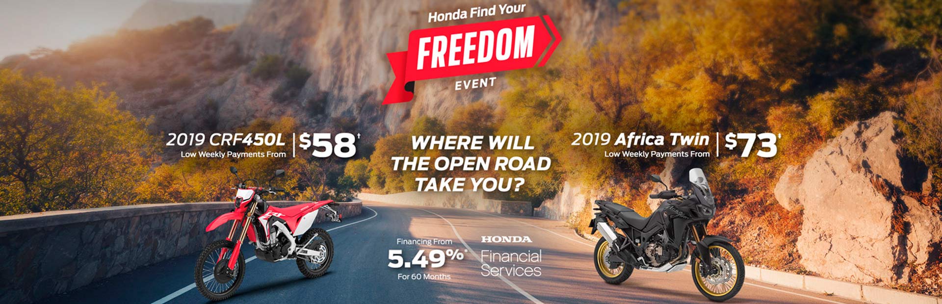 Honda: Honda Find Your Freedom Event